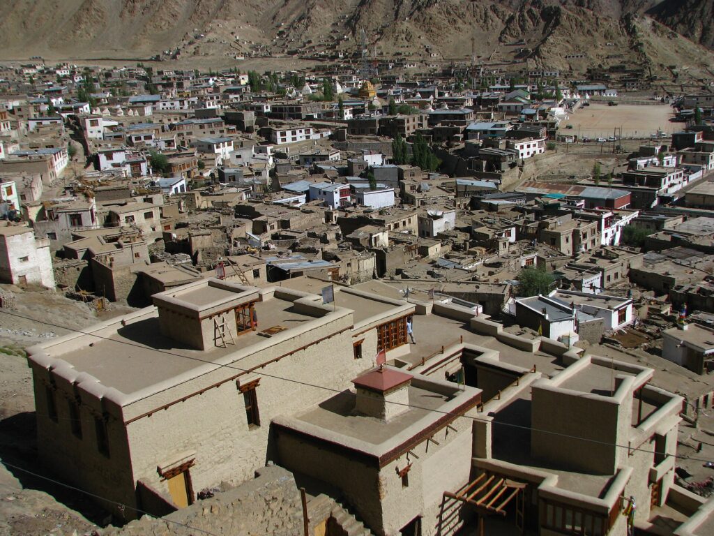 Leh, vieille ville et palais, Ladakh